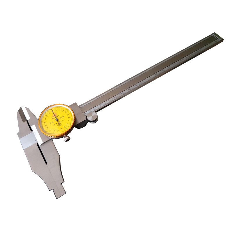 卡尺十爪代表平头头带0300精度002内径带表带表卡尺