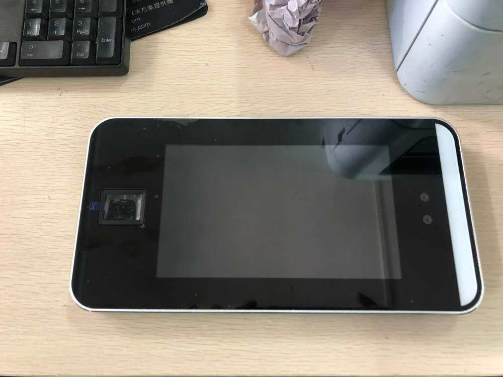 zkteco熵基xface600600plus打卡机可见光动态人脸识别门禁考勤门禁