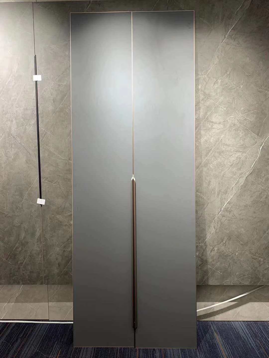 柜门门板轻奢极简高光云石橱柜定做模压定制门板