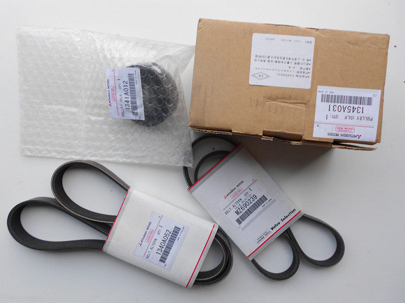 皮带三菱空调风扇组合发动机六缸进口6b31劲界皮带