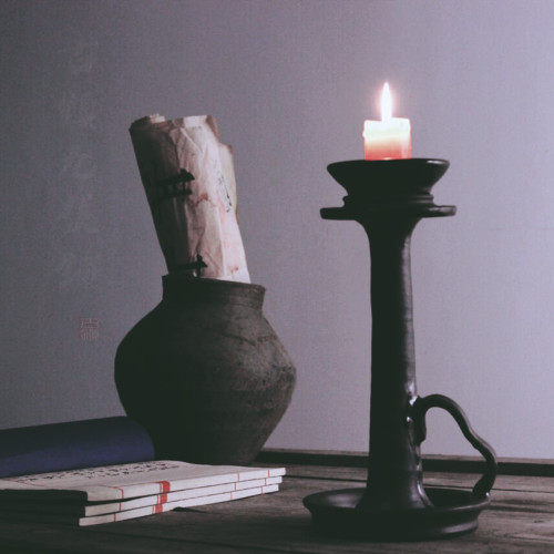 怀旧烛台装饰影视油灯酥油古代陶瓷古老老式烛台