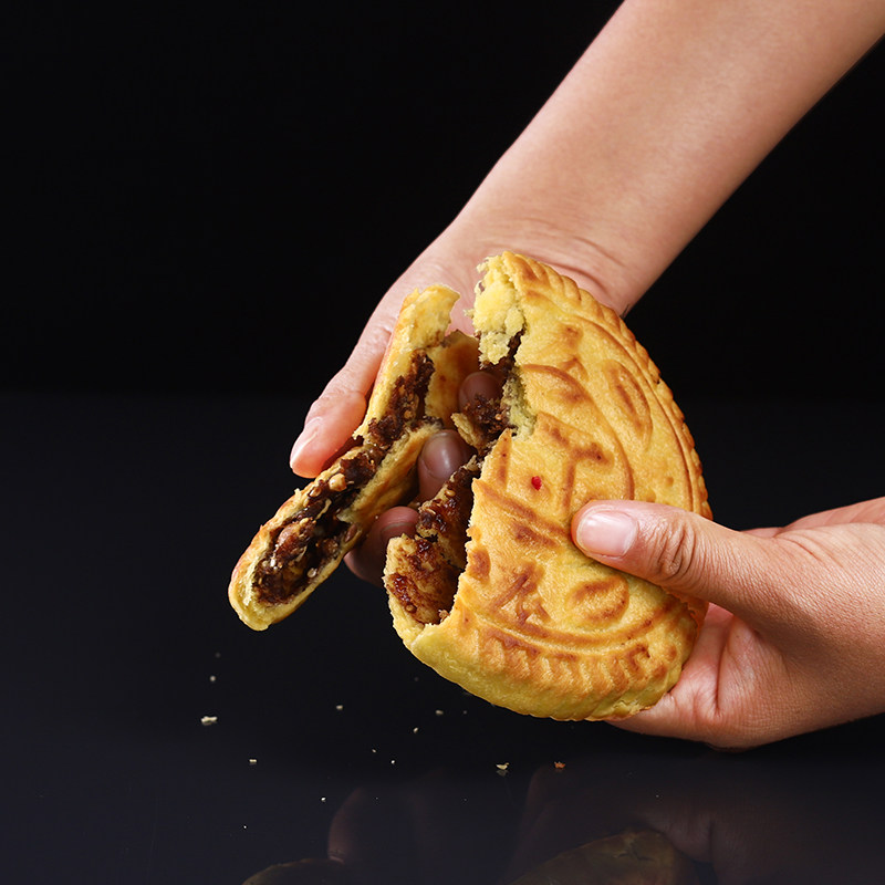 平遥手工月饼礼盒山西特产10个20个装包传统其它