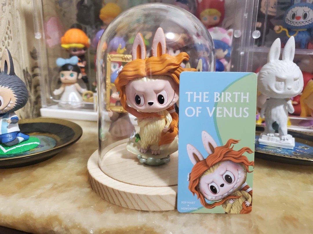 大热现货labubu维纳斯隐藏艺术艺术精精灵系列pop潮玩盲盒