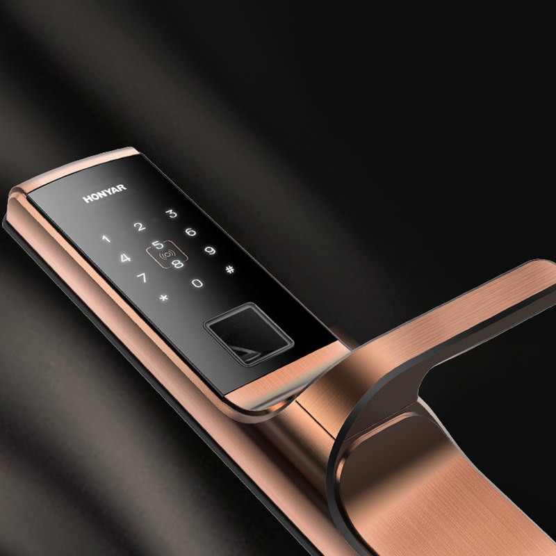 顶固topstrong指纹锁家用防盗门智能锁入户门电子密码十大品牌w1