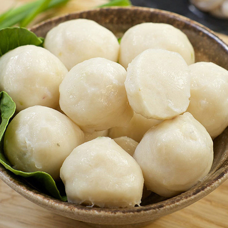 湖北淡水水产荆州手工鱼糕鱼丸组合农家猪肉淡水鱼类