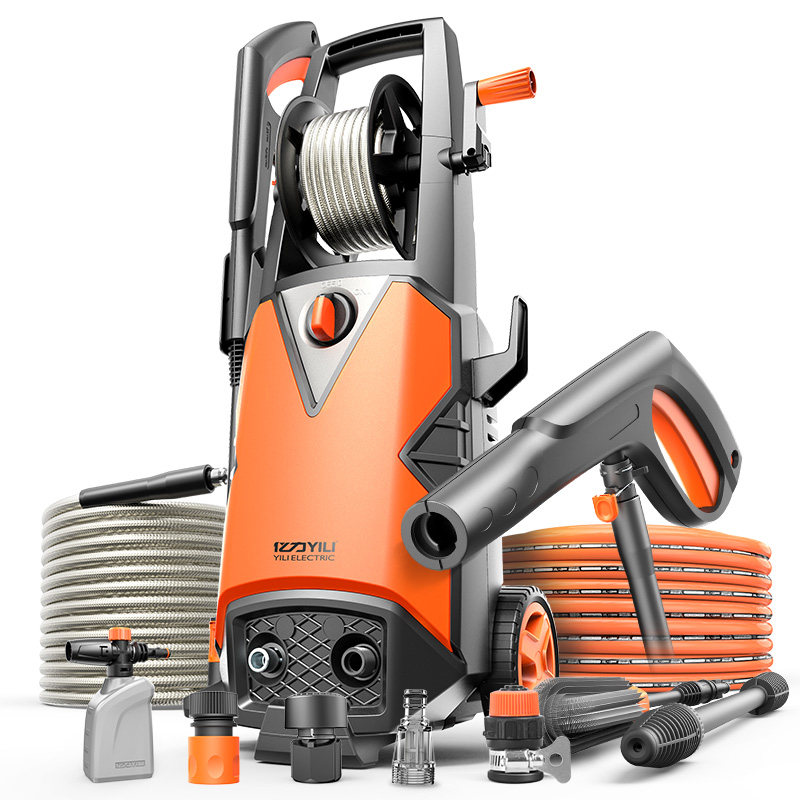 亿力5660g家用静音全自动洗车机高压水枪刷车机清洗机洗车机