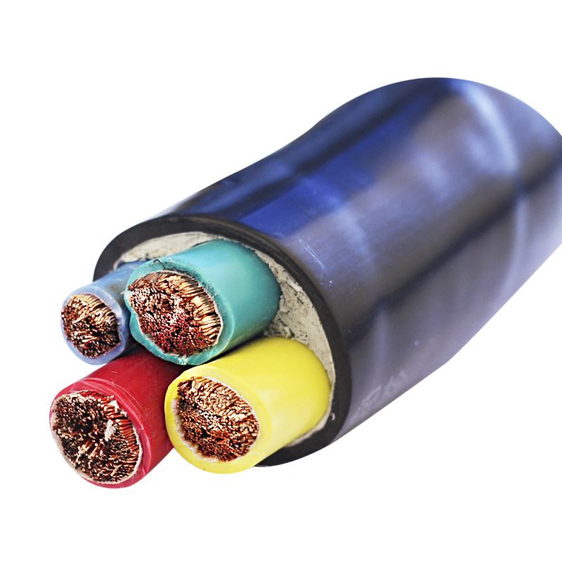 国标四芯纯铜护套rvv三相四线95平方电线电缆护套线