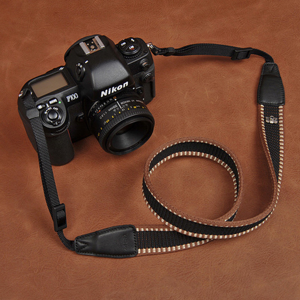 相机背带camin单反可调斜挎挂脖挂绳微单挂带相机背带