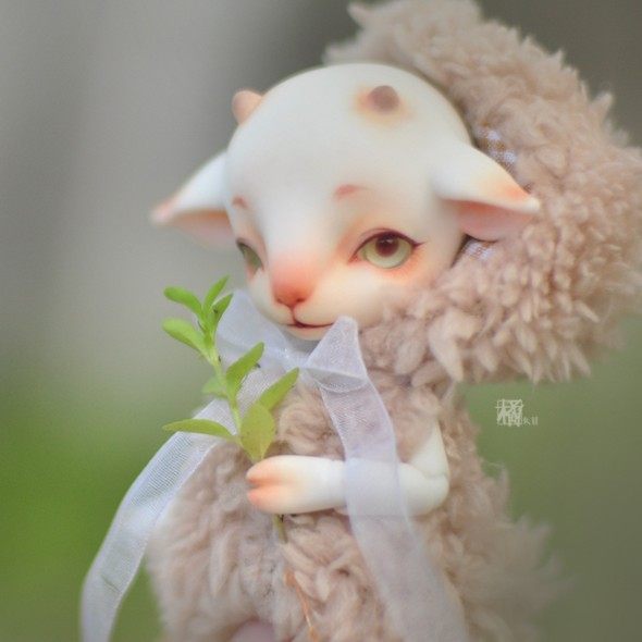 id 岛社-森之岛系1/12 bjd/sd动物版人偶娃娃 口袋小宠 小羊-暖暖