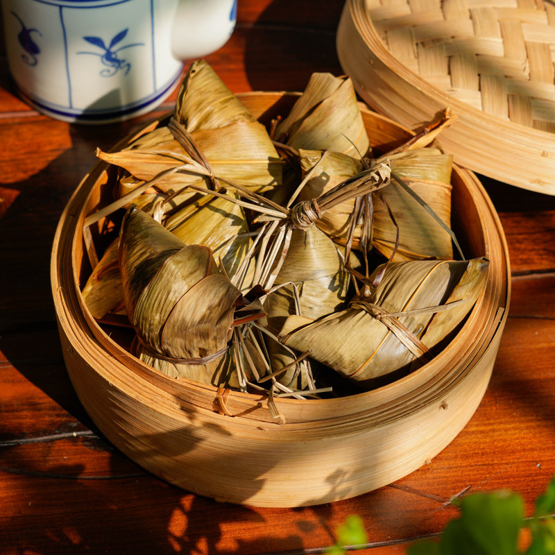 潮州山哥蛋黄肉粽双拼甜粽礼盒每日手工新鲜粽子