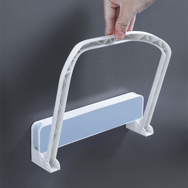 可折叠打孔脸盆架学生宿舍壁挂置物卫生间浴室洗脸浴室角架