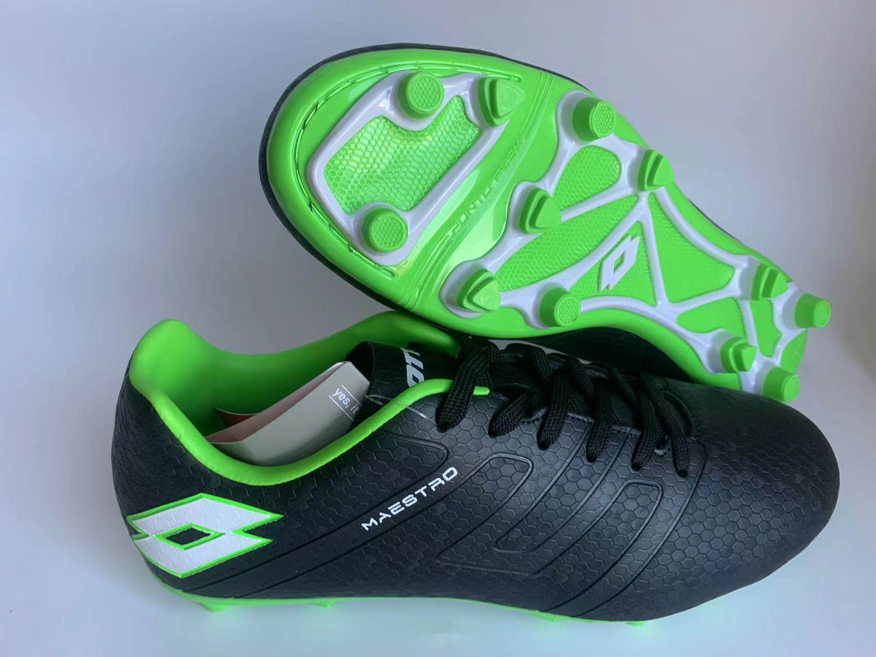 断码 捡漏lotto乐途足球鞋 hg胶钉长钉足球鞋 人草天然草足球鞋 - 爱