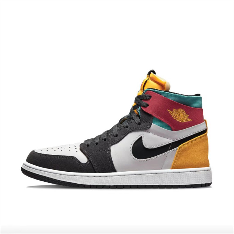 meyouairjordanzoomaj1高帮白黑黄复古复古篮球板鞋