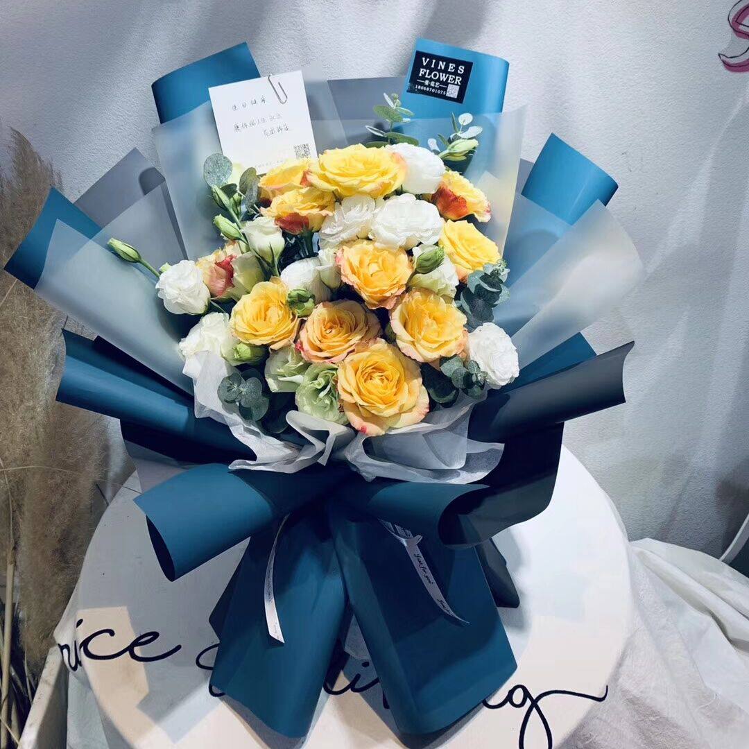 英文字母丝带彩带缎带绸带扎花花束花艺包花彩带