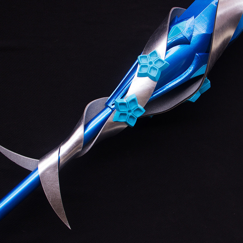 现货【隔壁家】王者荣耀 冰雪之华皮肤 王昭君 cos法杖道具武器