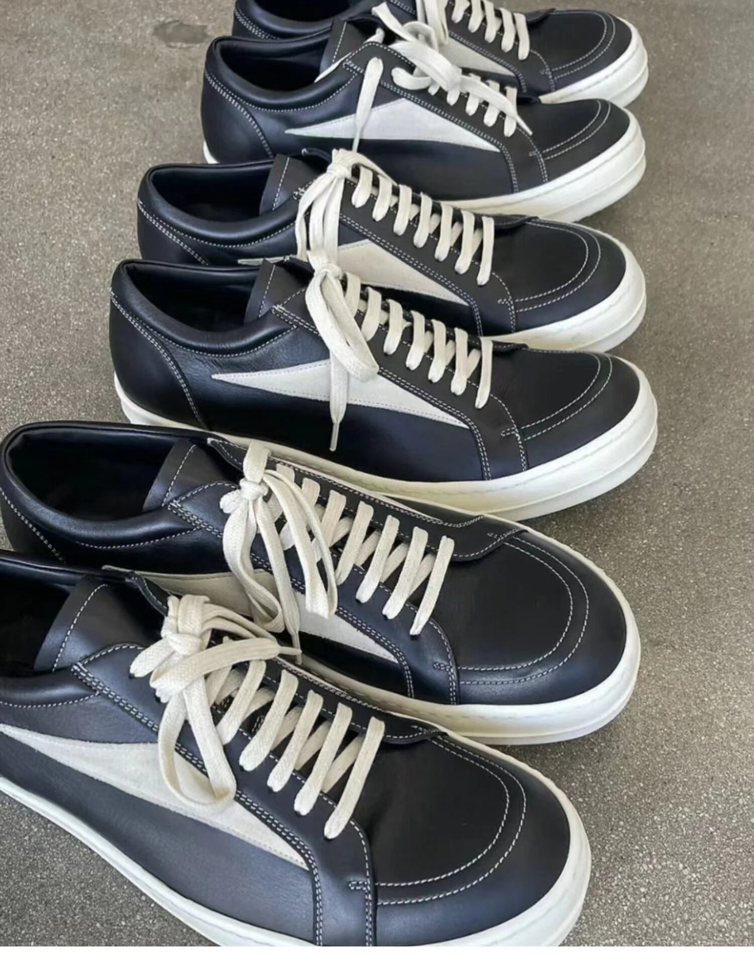 新款rick暗黑风高街ro鞋低dunk板鞋travisscott休闲板鞋