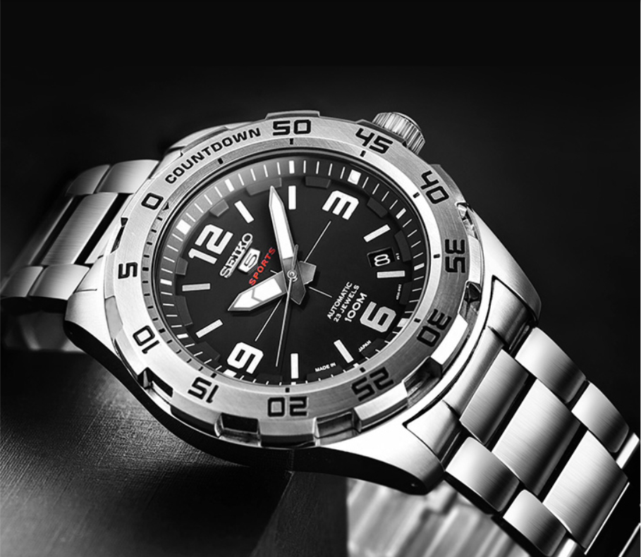新品seiko精工5号日本原装进口全自动机械男表运动手表男SRPB79J1