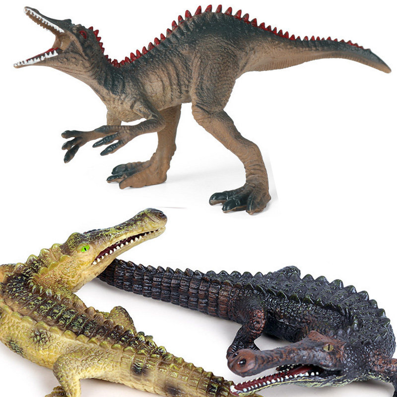 似鳄龙仿真玩具侏罗纪白垩纪恐龙动物模型棘龙科泰内雷似鳄龙摆件