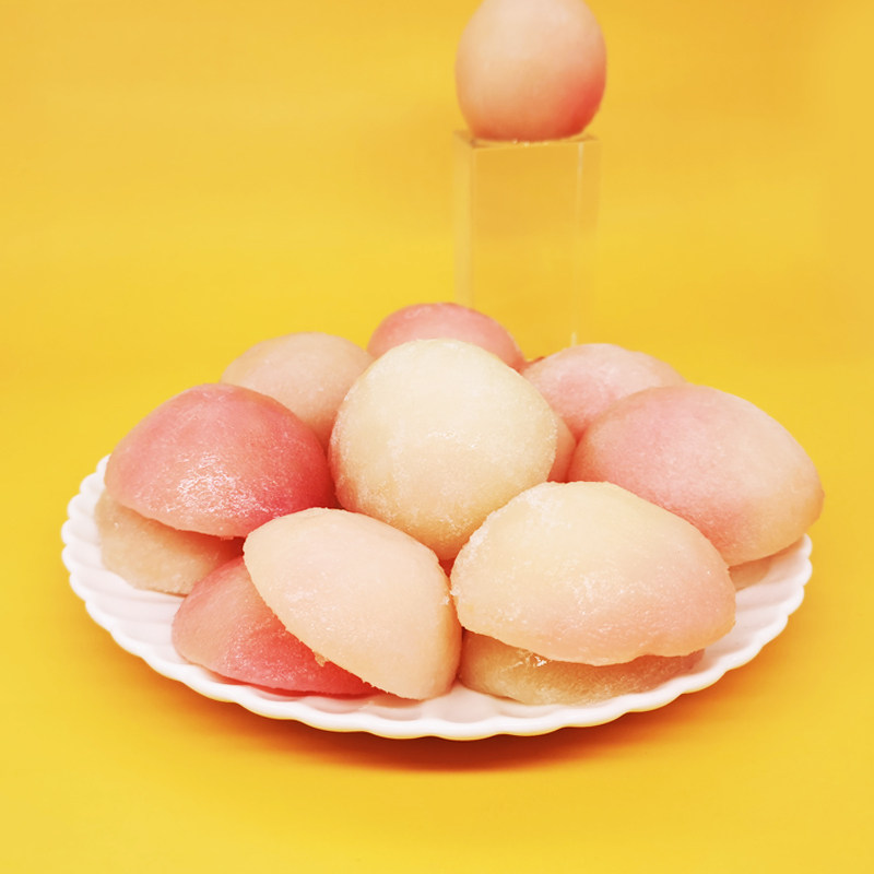 冷冻水蜜桃冰冻新鲜水果榨汁烘焙果汁果酱江浙沪桃