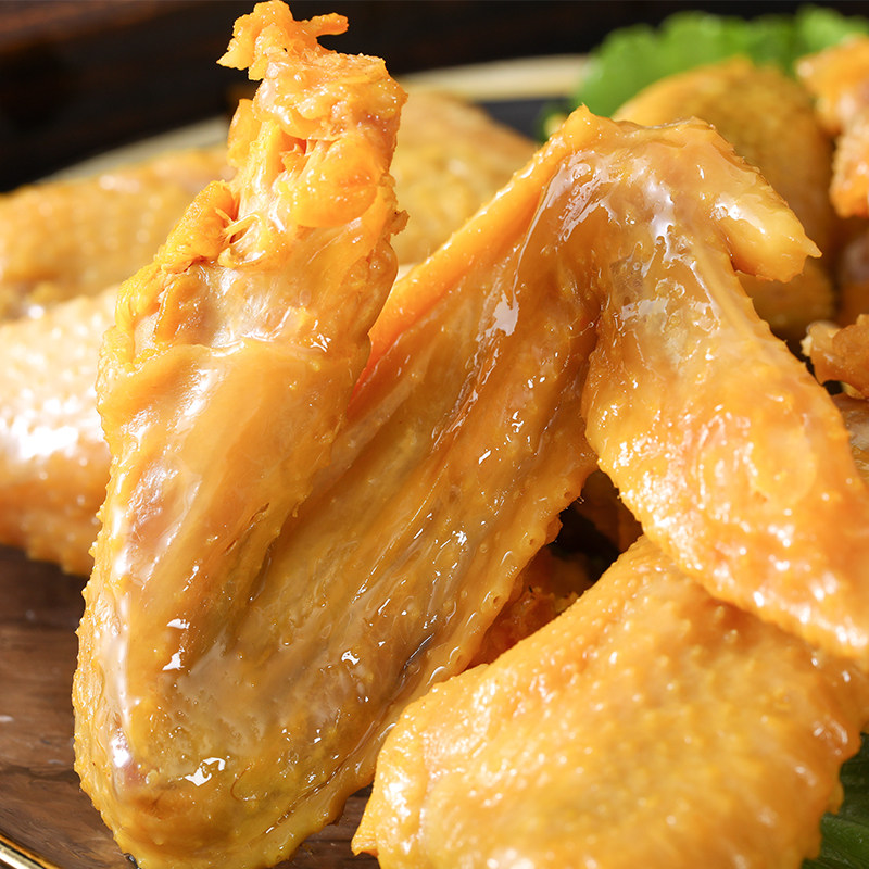 振城官方盐焗鸡翅350g梅州客家特产零食鸡肉鸡肉零食