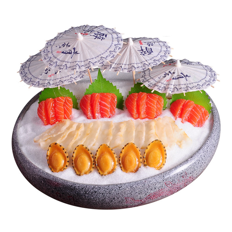 酒店菜品刺身拼盘冷餐创意盘头点缀摆盘装饰寿司套件