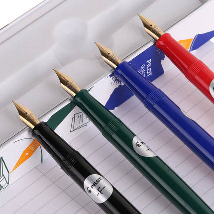 钢笔日本pilot百乐fp-78g 墨水金色笔尖送礼开学钢笔