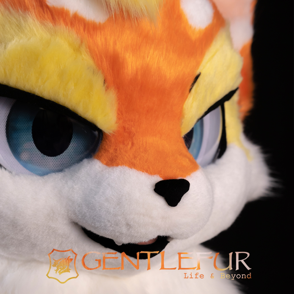 gentlefur兽装头套fursuit定做定制展示一一努卡