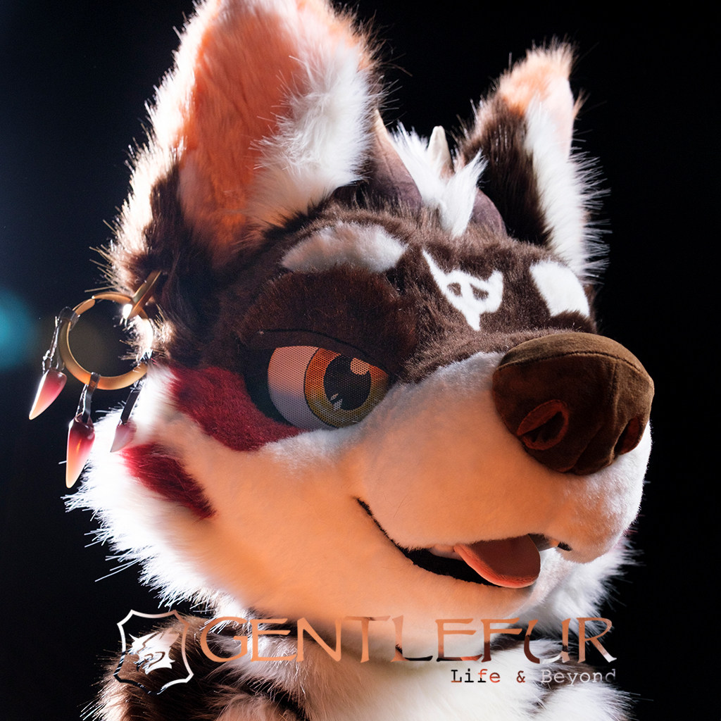 兽装gentlefur美系四分三全定做定制展示一一狼犽cosplay配件