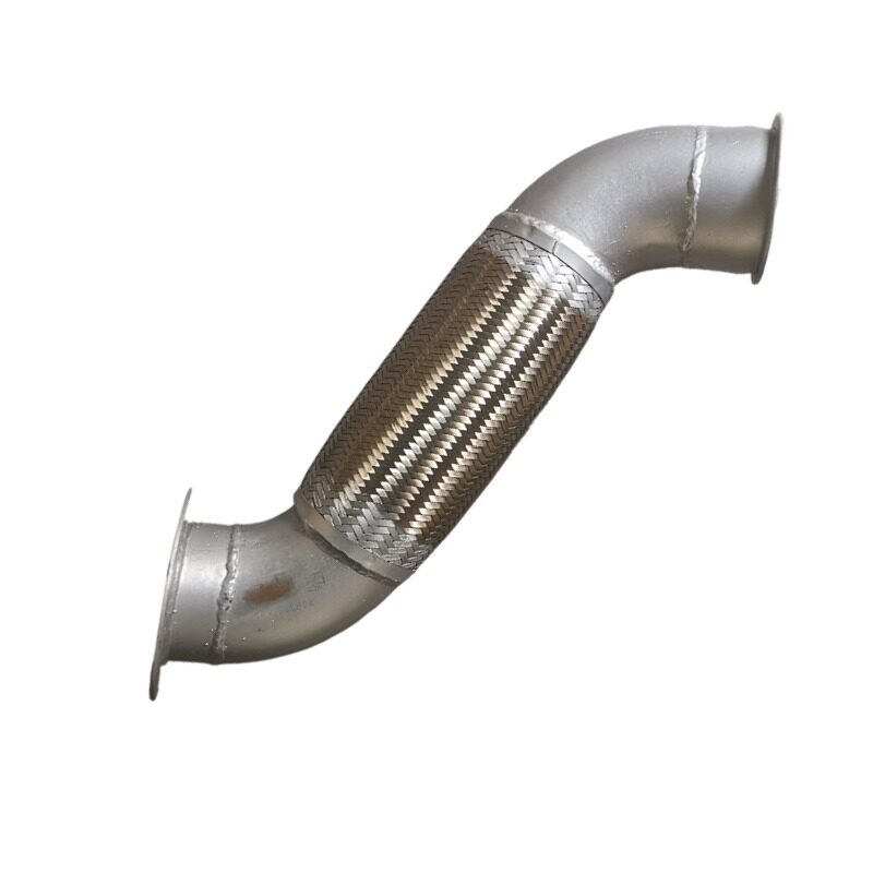 排气管斯太尔适配重汽d7b连接金属软管排气管