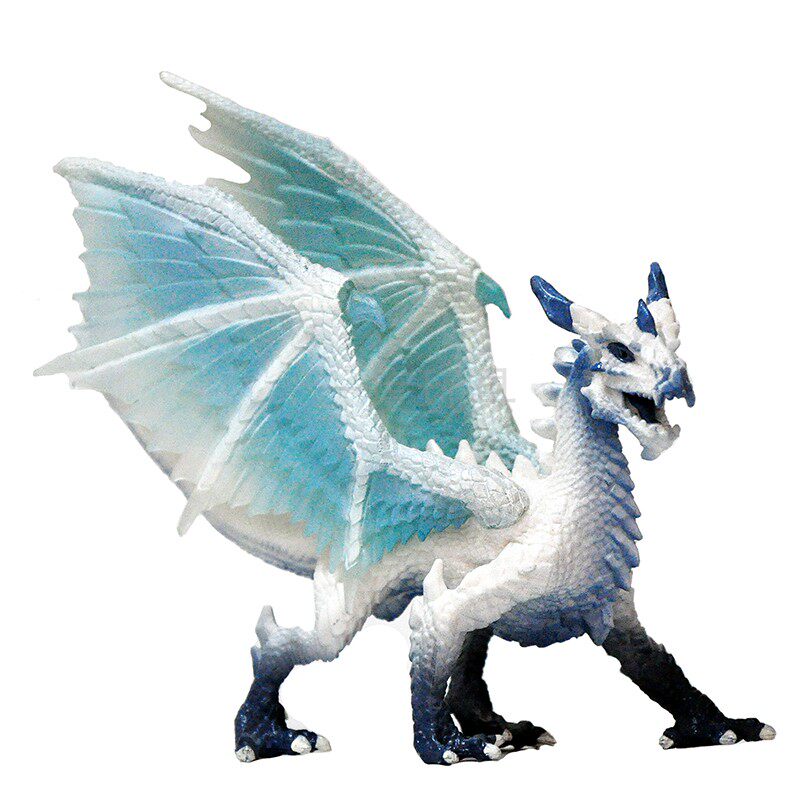 模型冰龙仿真西方魔龙飞龙怪兽魔兽儿童礼物仿真