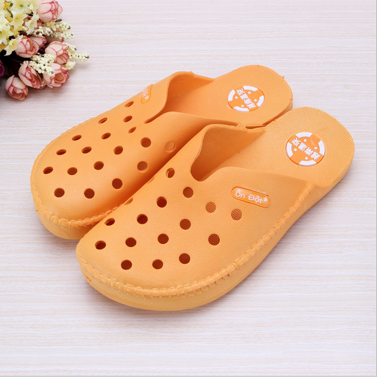 越南ondot温突橡胶套脚拖鞋情侣沙滩防滑洞洞鞋