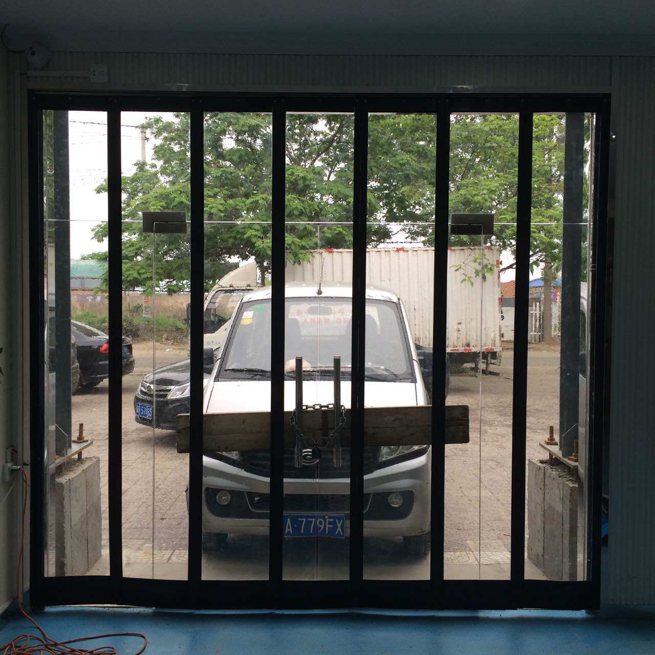 门帘磁性橡胶高档水晶磁块强磁门帘