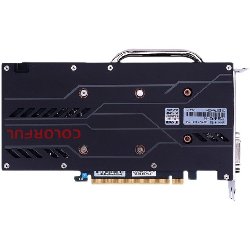 七彩虹geforcegtx1650灵动豪华4gd6电脑游戏电竞显卡显卡