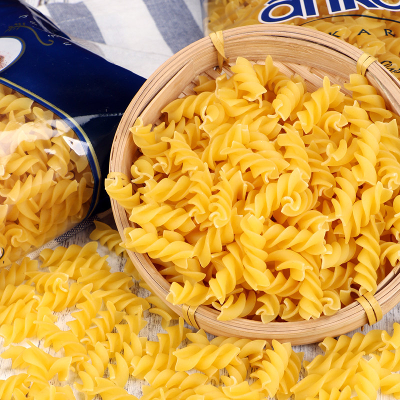 螺旋意大利低脂螺旋形进口螺旋面意面速食拌面通心粉意大利面