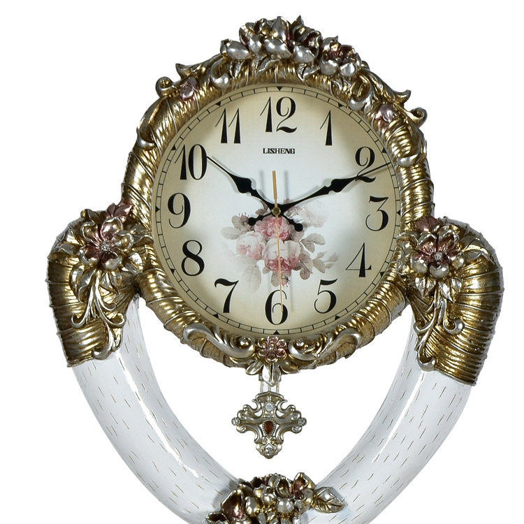 摆件大钟落地钟客厅丽盛装饰钟表欧式复古立钟立钟
