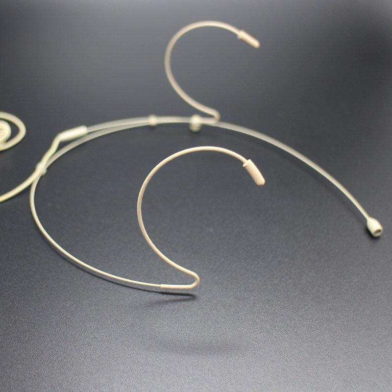 舒尔肤色隐形无线小蜜蜂发射器双耳挂式麦克风耳麦麦克风