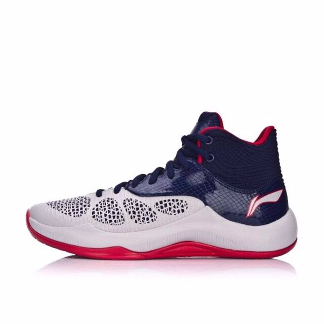 李宁篮球球鞋2017夏季音速5代td耐磨高帮篮球鞋