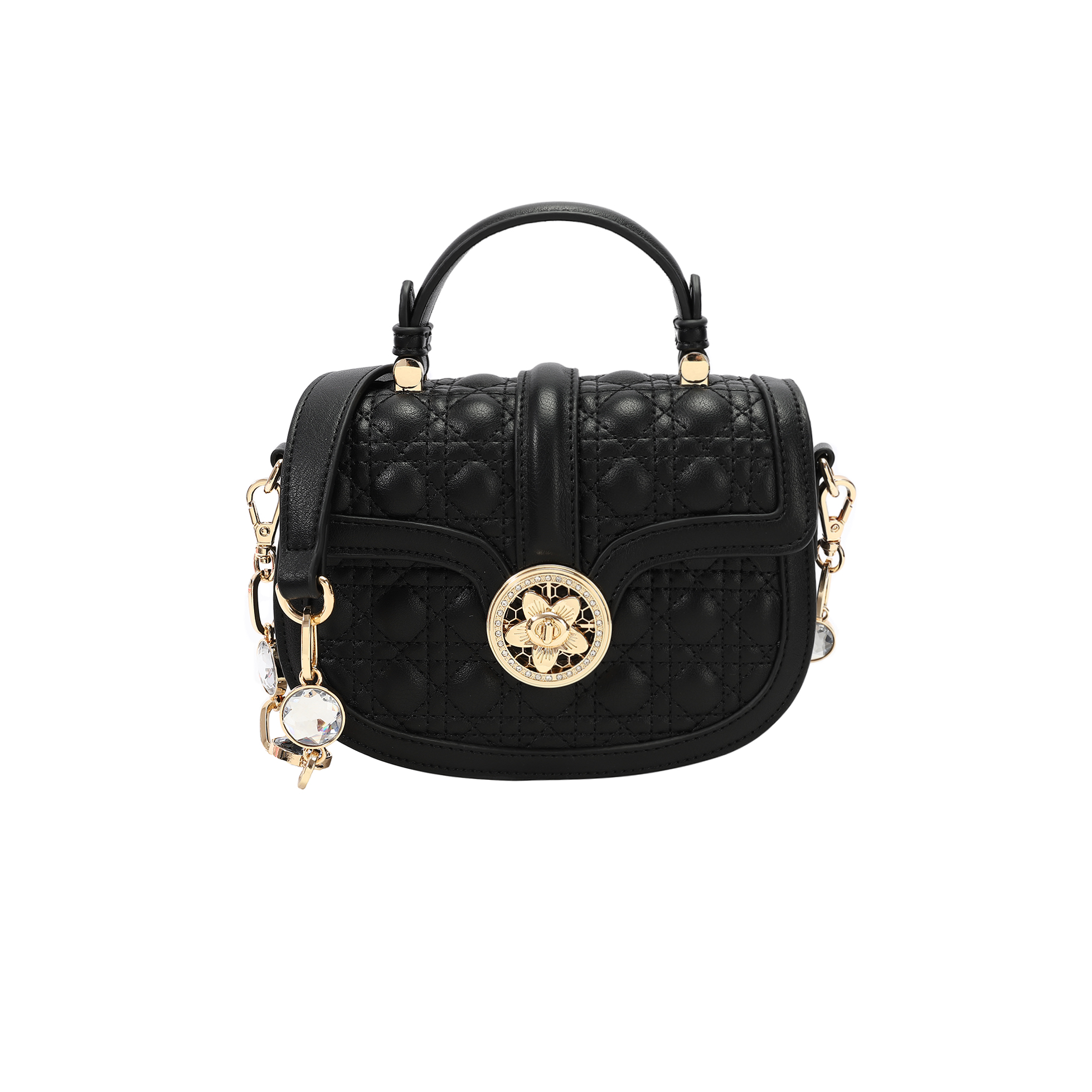 南风xmiocra koly生如夏花马鞍包高级感洋气斜挎小包女链条单肩包