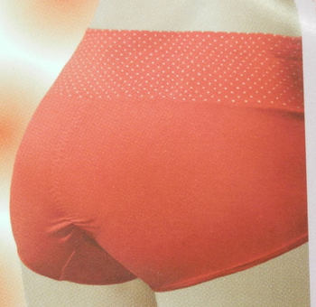 4 ຊິ້ນສົ່ງຟຣີ Daisy ສາວ underwear ແມ່ຍິງຝ້າຍບໍລິສຸດ fabric mid-waist polka dot ເລັກນ້ອຍ tummy-slimming butt-lifting briefs ແມ່ຍິງ