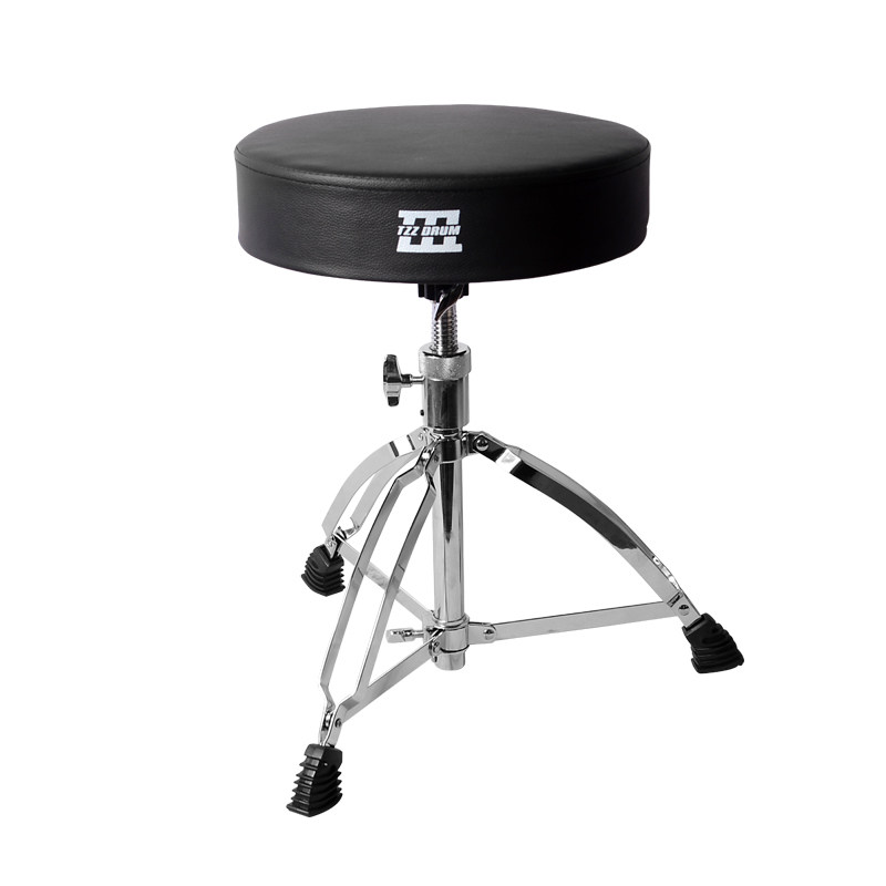 鼓凳tzz挑战者t200架子鼓止转加粗加厚圆面鼓凳