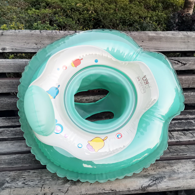 婴儿游泳座圈03岁宝宝腋下丫鸟坐新生幼儿童游泳馆专用防翻浮圈