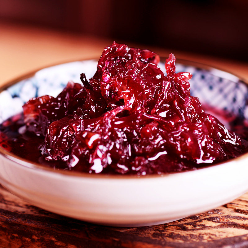 顺丰滇园玫瑰酱云南特产食用玫瑰花酱玫瑰花瓣糖蜂蜜果酱500g