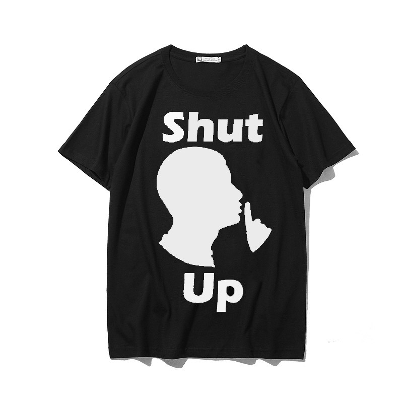 shut网红短袖潮流宽松纯棉潮夏up众国小众t恤