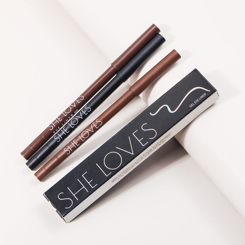 李佳琦sheloves眼线胶笔防水不晕染懒人新手初学者素颜女眼线眉笔