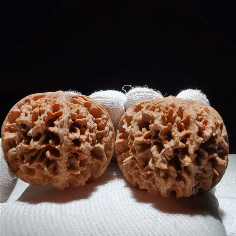 精品涿鹿实物石实物核桃中华文玩狮子头帝王野生佛珠