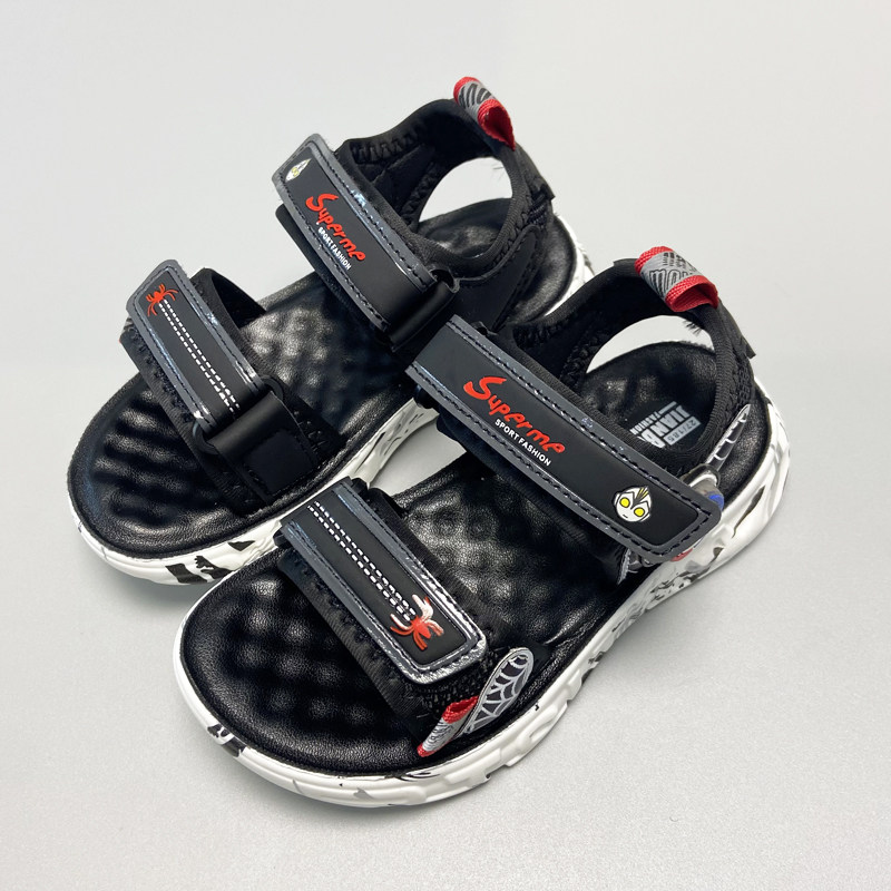 夏季新款新大新童鞋男童凉鞋儿童软底防滑中小凉鞋