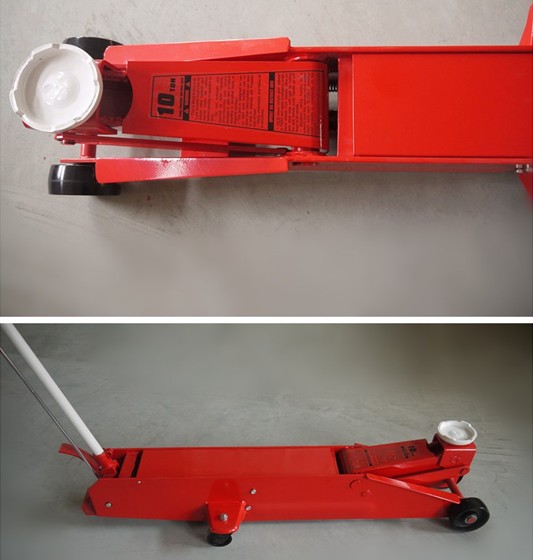 千斤顶工乘卧式加长汽车维修液压美标出口长版qk千斤顶