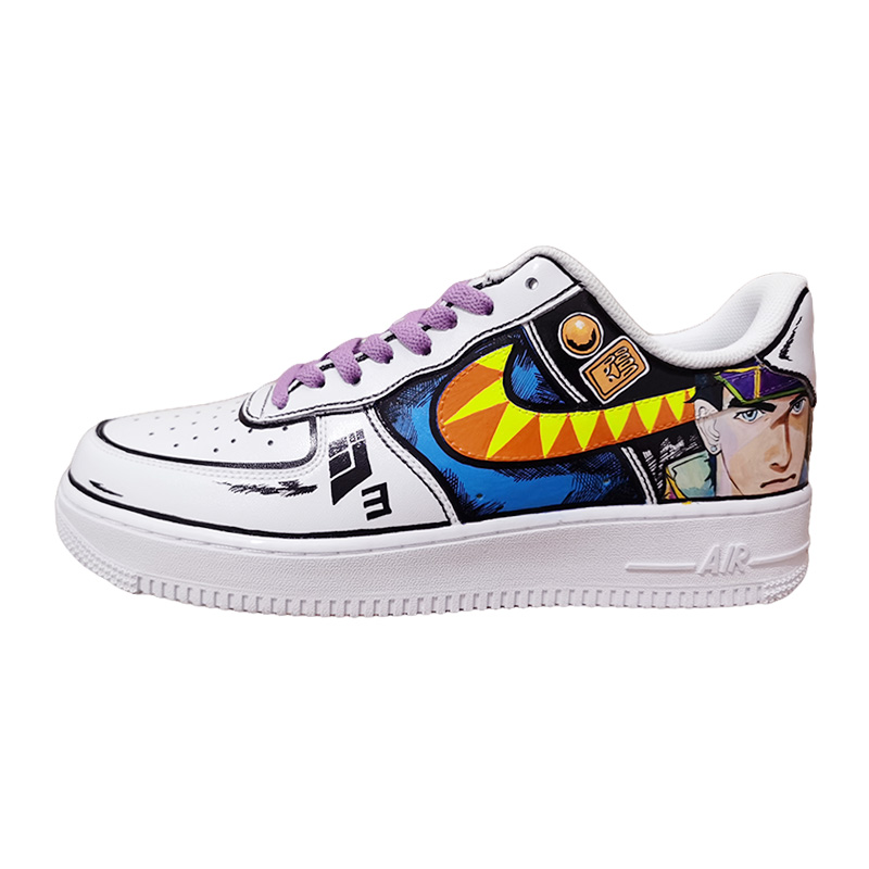 jojo手绘动漫af1子代球鞋篮球aj定制diy手绘鞋