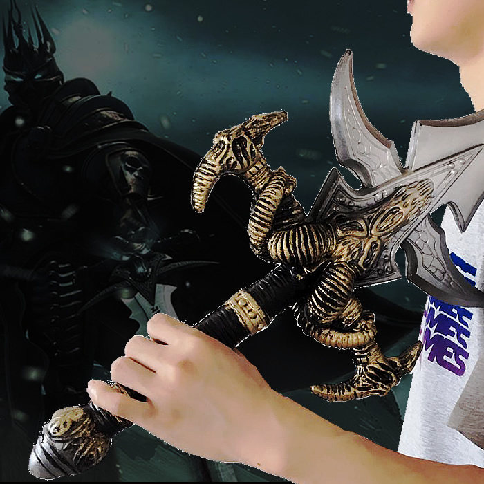 魔兽世界黑暗精灵神剑 仿真长剑 玩具刀剑仿真兵器 动漫周边玩具