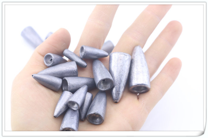 铅坠远投钓鱼空心心通心坠海杆水滴抛竿通散装铅坠